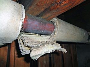 Asbestos Pipe Insulation